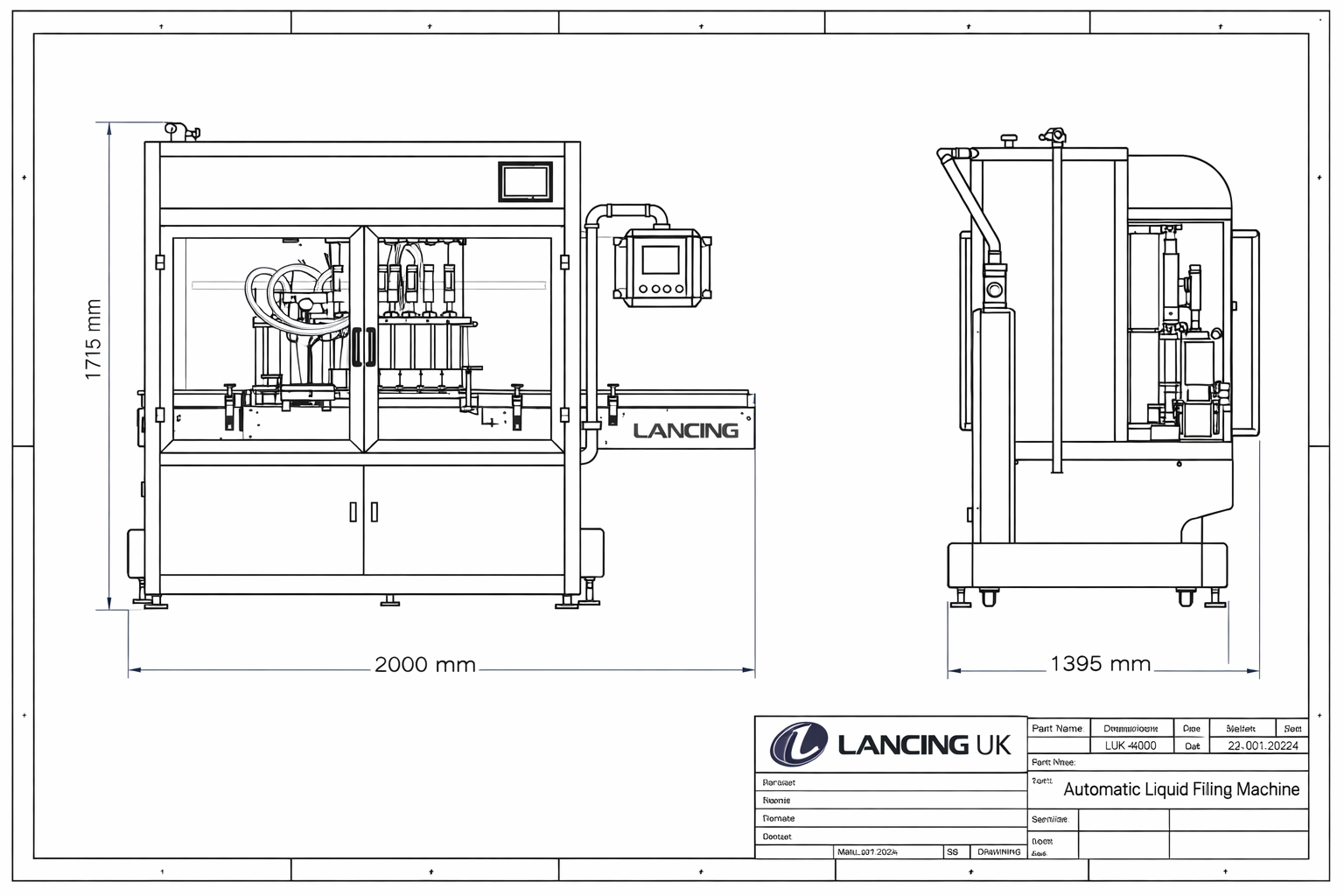 12 Nozzles Servo Motor Paste Filling Machine gallery 4